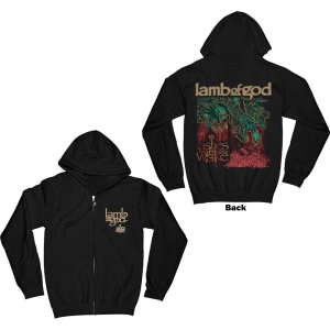 Lamb Of God - Ashes Of The Wake Cover Bl Hoodie i gruppen MERCHANDISE / Hoodies / Pop-Rock hos Bengans Skivbutik AB (5553193r)