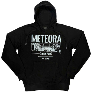 Linkin Park - Meteora Wall Art Uni Bl Hoodie i gruppen MERCHANDISE / Hoodies / Metal hos Bengans Skivbutik AB (5553204r)