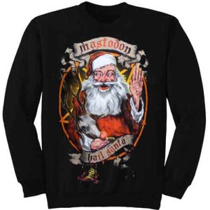 Mastodon - Hail Santa Holiday Uni Bl Sweatshirt i gruppen MERCHANDISE / Hoodies / Metal hos Bengans Skivbutik AB (5553212r)