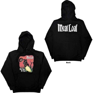 Meat Loaf - Bat Out Of Hell Cover Uni Bl Hoodie i gruppen MERCHANDISE / Hoodies / Pop-Rock hos Bengans Skivbutik AB (5553217r)