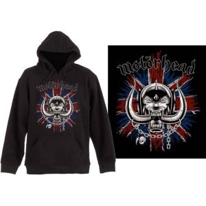 Motorhead - British Warpig Uni Bl Hoodie i gruppen MERCHANDISE / Hoodies / Metal hos Bengans Skivbutik AB (5553228r)