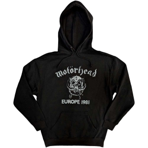 Motorhead - Europe  81 Uni Bl Hoodie i gruppen MERCHANDISE / Hoodies / Metal hos Bengans Skivbutik AB (5553230r)