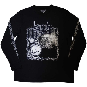 Lamb Of God - Barbed Wire Uni Bl Longsleeve i gruppen MERCHANDISE / T-shirt / Pop-Rock hos Bengans Skivbutik AB (5553294r)