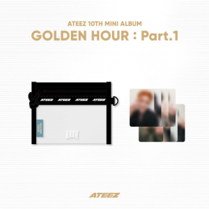 Ateez - Golden Hour Official MD Mini Pouch i gruppen MERCHANDISE / Merch / K-Pop hos Bengans Skivbutik AB (5553405)