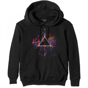 Pink Floyd - Dsotm Pink Splatter Uni Bl Hoodie i gruppen MERCHANDISE / Hoodies / Pop-Rock hos Bengans Skivbutik AB (5553883r)