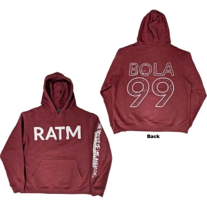 Rage Against The Machine - Battle 99 Uni Maroon Hoodie i gruppen MERCHANDISE / Hoodies / Metal hos Bengans Skivbutik AB (5554661r)