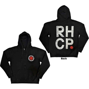 Red Hot Chili Peppers - Red Asterisk Uni Bl Zip Hoodie i gruppen MERCHANDISE / Hoodies / Pop-Rock hos Bengans Skivbutik AB (5554671r)