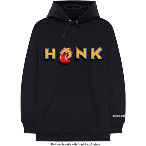 Rolling Stones - Honk Letters / Cuff Uni Bl Hoodie i gruppen MERCHANDISE / Hoodies / Pop-Rock hos Bengans Skivbutik AB (5554683r)