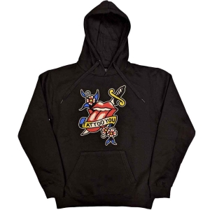 Rolling Stones - Tattoo You Lick Uni Bl Hoodie i gruppen MERCHANDISE / Hoodies / Pop-Rock hos Bengans Skivbutik AB (5554686r)