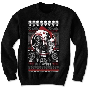 Rob Zombie - Bloody Santa Uni Bl Sweatshirt i gruppen MERCHANDISE / Hoodies / Metal hos Bengans Skivbutik AB (5554702r)