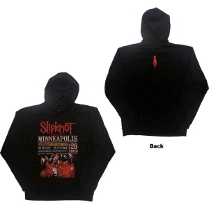 Slipknot - Minneapolis  09 Uni Bl Eco Hoodie i gruppen MERCHANDISE / Hoodies / Metal hos Bengans Skivbutik AB (5554704r)