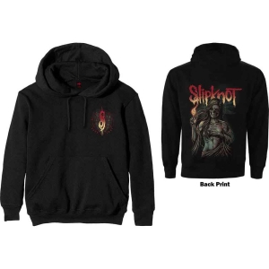 Slipknot - Burn Me Away Uni Bl Hoodie i gruppen MERCHANDISE / Hoodies / Metal hos Bengans Skivbutik AB (5554712r)