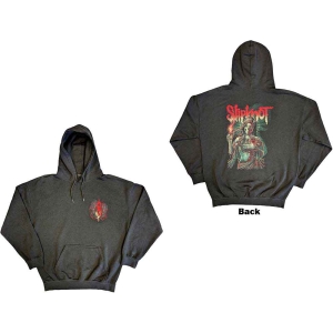 Slipknot - Burn Me Away Uni Char Hoodie i gruppen MERCHANDISE / Hoodies / Metal hos Bengans Skivbutik AB (5554713r)