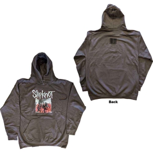 Slipknot - Self-Titled Uni Grey Hoodie i gruppen MERCHANDISE / Hoodies / Metal hos Bengans Skivbutik AB (5554722r)