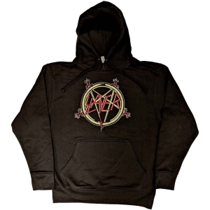 Slayer - Pentagram Uni Bl Hoodie i gruppen MERCHANDISE / Hoodies / Metal hos Bengans Skivbutik AB (5554730r)