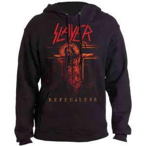 Slayer - Repentless Crucifix Uni Bl Hoodie i gruppen MERCHANDISE / Hoodies / Metal hos Bengans Skivbutik AB (5554732r)