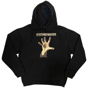 System Of A Down - Hand Uni Bl Hoodie i gruppen MERCHANDISE / Hoodies / Metal hos Bengans Skivbutik AB (5554746r)