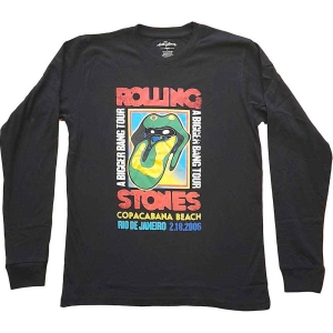 Rolling Stones - Copacobana Beach Bl Longsleeve i gruppen MERCHANDISE / T-shirt / Pop-Rock hos Bengans Skivbutik AB (5554904r)