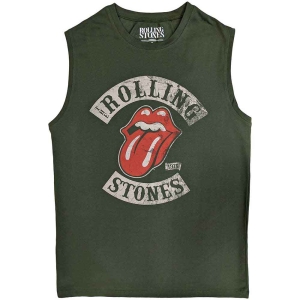 Rolling Stones - Tour 78 Uni Green Tank Top i gruppen MERCHANDISE / T-shirt / Pop-Rock hos Bengans Skivbutik AB (5554906r)