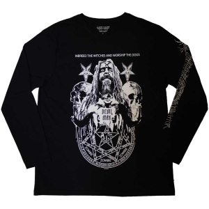 Rob Zombie - Devil Man Uni Bl Longsleeve i gruppen MERCHANDISE / T-shirt / Metal hos Bengans Skivbutik AB (5554907r)