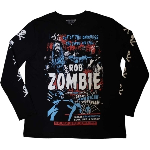 Rob Zombie - Devil Man Uni Bl Longsleeve i gruppen MERCHANDISE / T-shirt / Metal hos Bengans Skivbutik AB (5554908r)