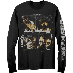 System Of A Down - Face Boxes Uni Bl Longsleeve i gruppen MERCHANDISE / T-shirt / Metal hos Bengans Skivbutik AB (5554923r)