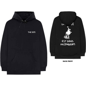 The 1975 - Abiior Est Dans Instagram Bl Hoodie i gruppen MERCHANDISE / Hoodies / Pop-Rock hos Bengans Skivbutik AB (5555302r)