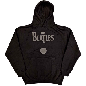 The Beatles - Drop T Logo & Apple Uni Bl Hoodie i gruppen MERCHANDISE / Hoodies / Pop-Rock hos Bengans Skivbutik AB (5555317r)