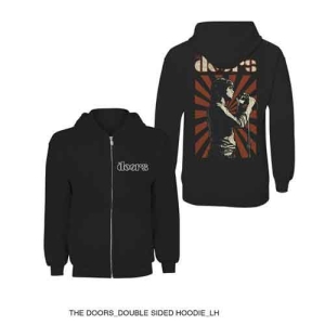 The Doors - Lizard King Uni Bl Zip Hoodie i gruppen MERCHANDISE / Hoodies / Pop-Rock hos Bengans Skivbutik AB (5555347r)