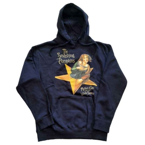 Smashing Pumpkins - Mellon Collie Uni Navy Hoodie i gruppen MERCHANDISE / Hoodies / Pop-Rock hos Bengans Skivbutik AB (5555356r)