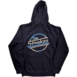 Strokes - Og Magna Uni Navy Hoodie i gruppen MERCHANDISE / Hoodies / Pop-Rock hos Bengans Skivbutik AB (5555360r)