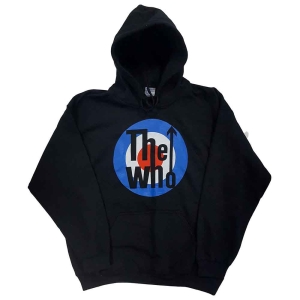 The Who - Target Classic Uni Bl Hoodie i gruppen MERCHANDISE / Hoodies / Pop-Rock hos Bengans Skivbutik AB (5555374r)