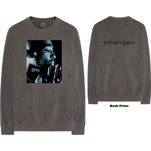 Tupac - Tupac Changes Side Photo Uni Char Longsl i gruppen MERCHANDISE / T-shirt / Hip Hop-Rap hos Bengans Skivbutik AB (5555492r)