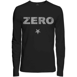 Smashing Pumpkins - Zero Distress Print Bl Longsleeve i gruppen MERCHANDISE / T-shirt / Pop-Rock hos Bengans Skivbutik AB (5555503r)