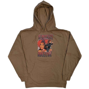 Whitney Houston - 90S Homage Uni Sand Hoodie i gruppen MERCHANDISE / Hoodies / RnB-Soul hos Bengans Skivbutik AB (5555597r)