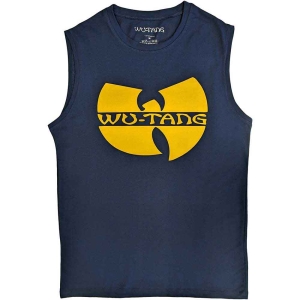 Wu-Tang Clan - Logo Uni Navy Tank Top i gruppen MERCHANDISE / T-shirt / Hip Hop-Rap hos Bengans Skivbutik AB (5555680r)