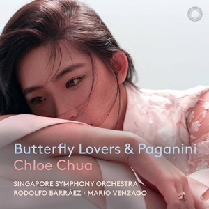 Chloe Chua Singapore Symphony Mar - Butterfly Lovers & Paganini i gruppen VI TIPSER / Fredagsutgivelser / Fredag den 26:e Juli 2024 hos Bengans Skivbutik AB (5555779)