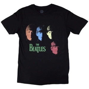 The Beatles - Colour Faces Uni Bl T-Shirt i gruppen VI TIPSER / Nyankommet Merch / Juni hos Bengans Skivbutik AB (5556041r)