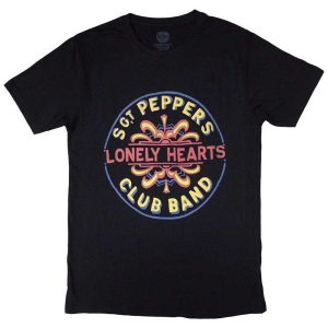 The Beatles - Painted Pepper Uni Bl T-Shirt i gruppen VI TIPSER / Nyankommet Merch / Juni hos Bengans Skivbutik AB (5556042r)