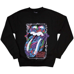 Rolling Stones  - Colour Swirls Bl Sweatshirt i gruppen VI TIPSER / Nyankommet Merch / Juni hos Bengans Skivbutik AB (5556048r)