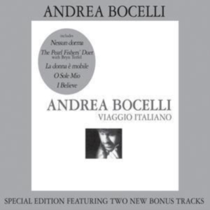 Andrea Bocelli  - Viaggio Italiano i gruppen Minishops / AndSalg Bocelli hos Bengans Skivbutik AB (5556105)