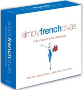 Various Artists - Simply French Divas i gruppen CD / Fransk Musikkk,Pop-Rock,Samlinger hos Bengans Skivbutik AB (5556128)