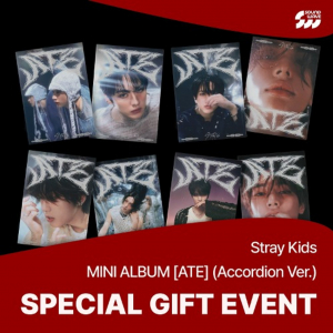 Stray Kids - Ate (Accordion Ver.) + Photocard (SW) i gruppen VI TIPSER / Fredagsutgivelser / Fredag den 9:e augusti hos Bengans Skivbutik AB (5556224)