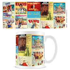 Elvis Presley  - White Pod Mug i gruppen MERCHANDISE / Merch / Pop-Rock hos Bengans Skivbutik AB (5556236)