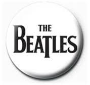 The Beatles  - Black Logo Pinbadge i gruppen MERCHANDISE / Merch / Pop-Rock hos Bengans Skivbutik AB (5556241)