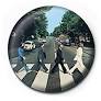 The Beatles  - Abbey Road Pinbadge i gruppen MERCHANDISE / Merch / Pop-Rock hos Bengans Skivbutik AB (5556243)