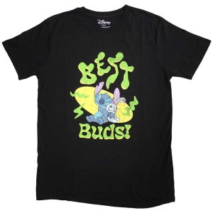 Lilo & Stitch - Best Buds Uni Bl T-Shirt i gruppen MERCHANDISE / T-shirt / Film-Musikkkal hos Bengans Skivbutik AB (5557018r)