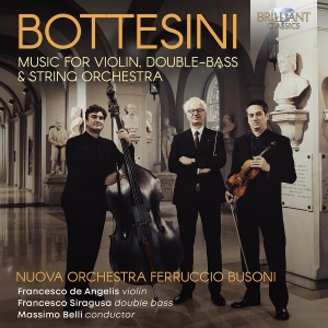 Francesco De Angelis Francesco Sir - Bottesini: Music For Violin, Double i gruppen VI TIPSER / Fredagsutgivelser / Fredag den 2:e augusti hos Bengans Skivbutik AB (5557076)