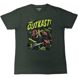 Outkast - Atliens Un Green T-Shirt i gruppen MERCHANDISE / T-shirt / Hip Hop-Rap hos Bengans Skivbutik AB (5557233r)