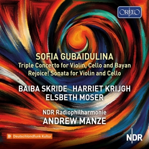 Baiba Skride Harriet Krijgh Elsbe - Gubaidulina: Triple Concerto For Vi i gruppen VI TIPSER / Fredagsutgivelser / Fredag den 6:e september 2024 hos Bengans Skivbutik AB (5557259)